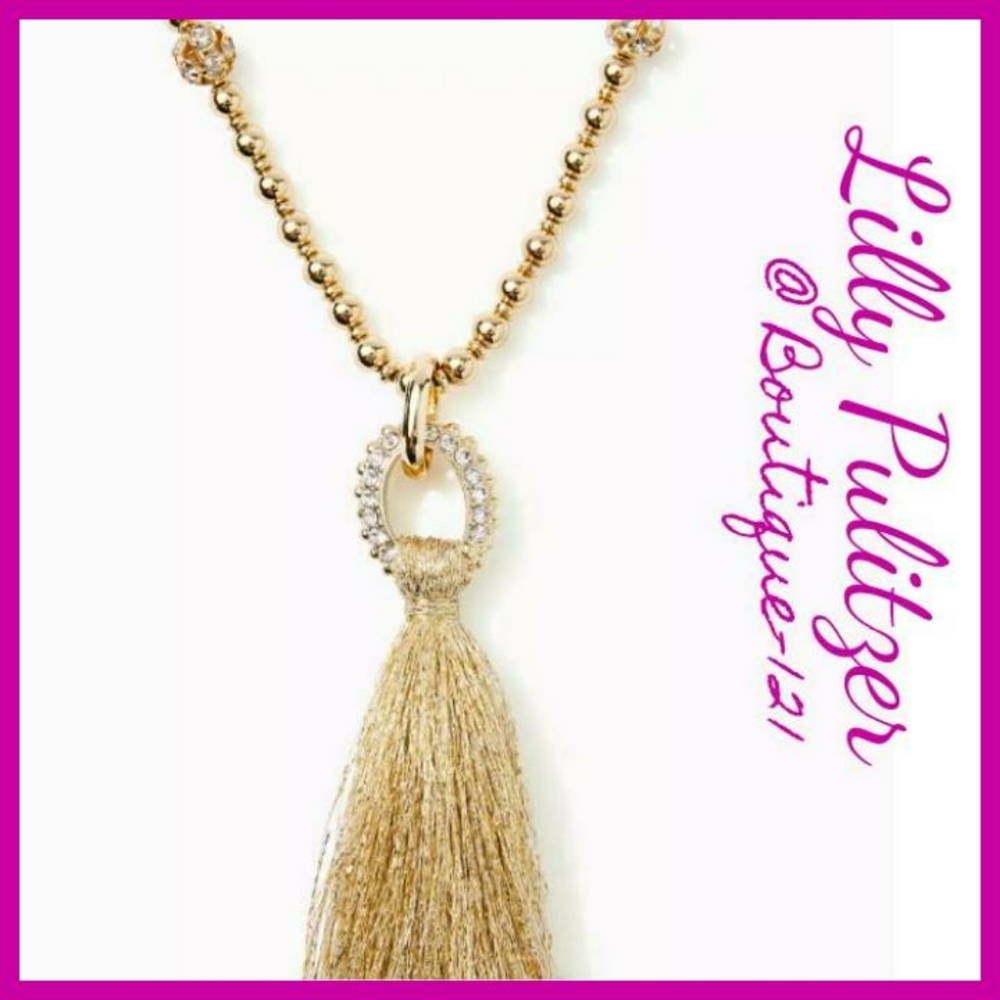 Lilly Tassel Necklace! - Picture 2 of 5